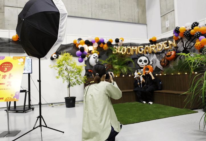ハロウィンフォトスポット